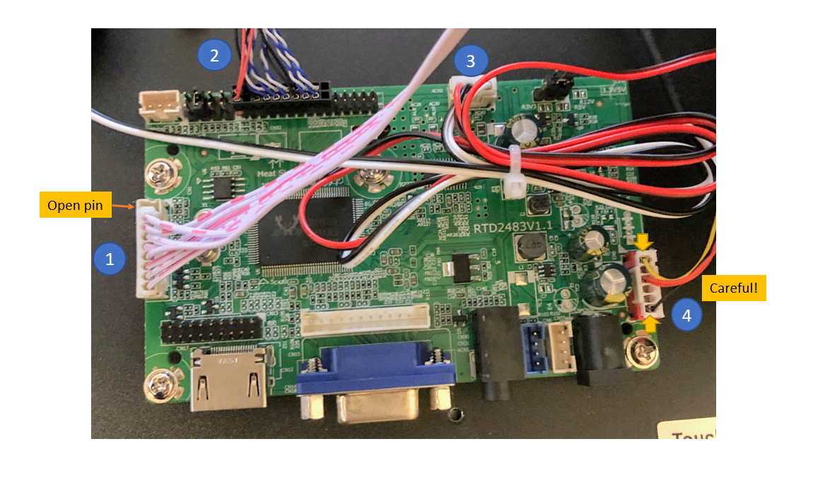 Replacing Monitor Display Board